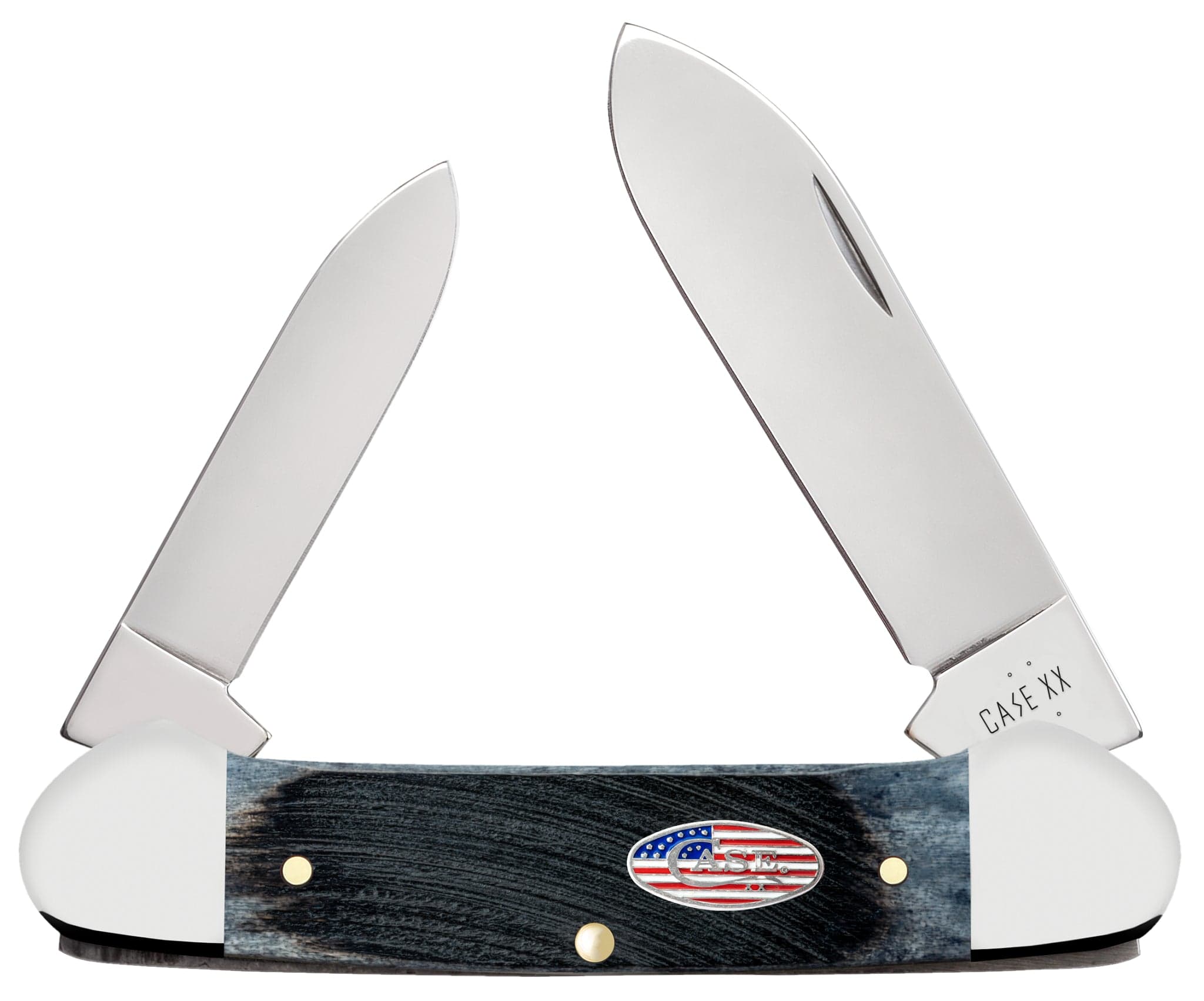 Case xx Sawcut Jigged Gray Bone Canoe