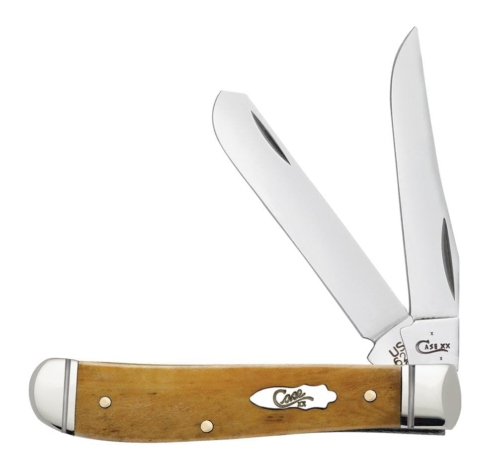 Case xx Smooth Antique Bone Mini Trapper